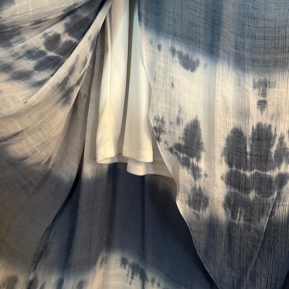 Blue/white tie dye skirt - Picture 12 of 12